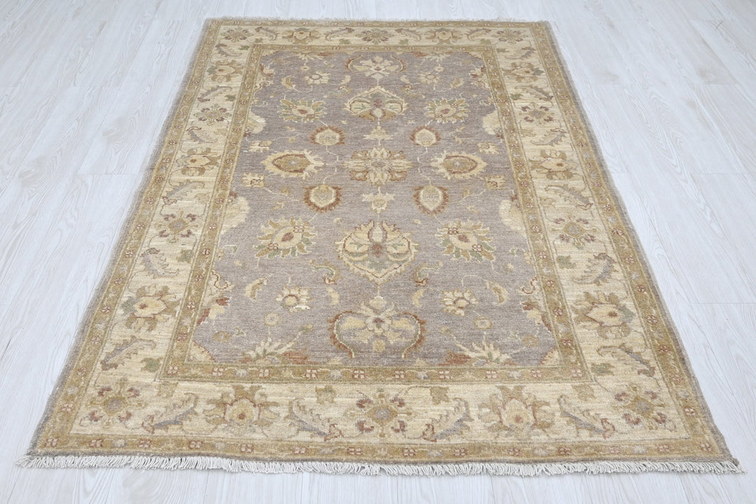 gray Accent rug 3' 9" x 5' 8"