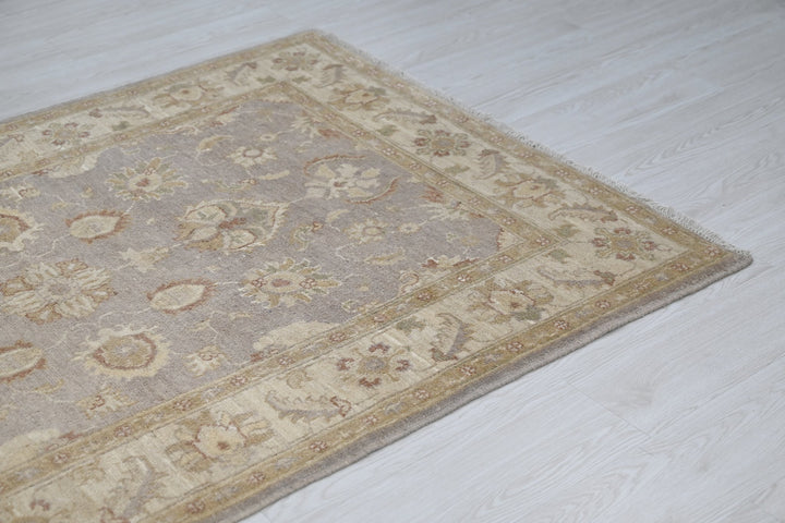 gray Accent rug 3' 9" x 5' 8"