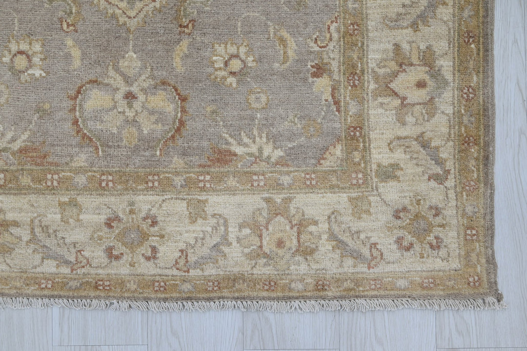 gray Accent rug 3' 9" x 5' 8"