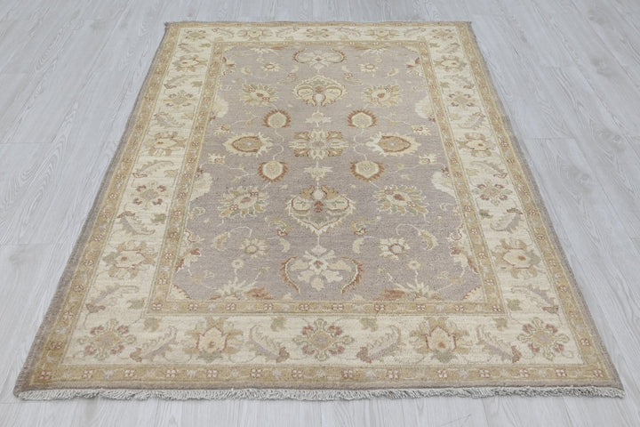 gray Accent rug 3' 9" x 5' 8"