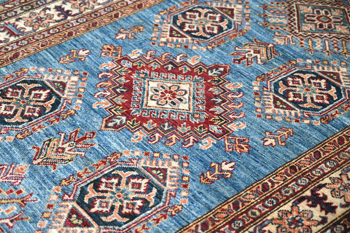 blue Medium rug 4' 1" x 6' 11"