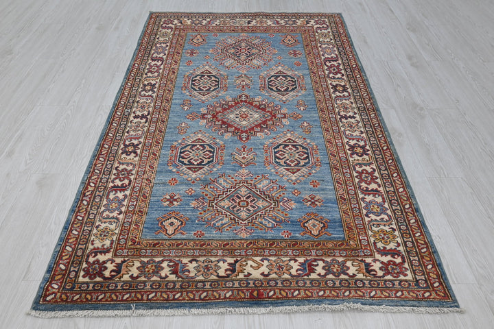 blue Medium rug 4' 1" x 6' 11"