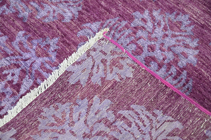 purple Accent rug 4' 1" x 6' 3"