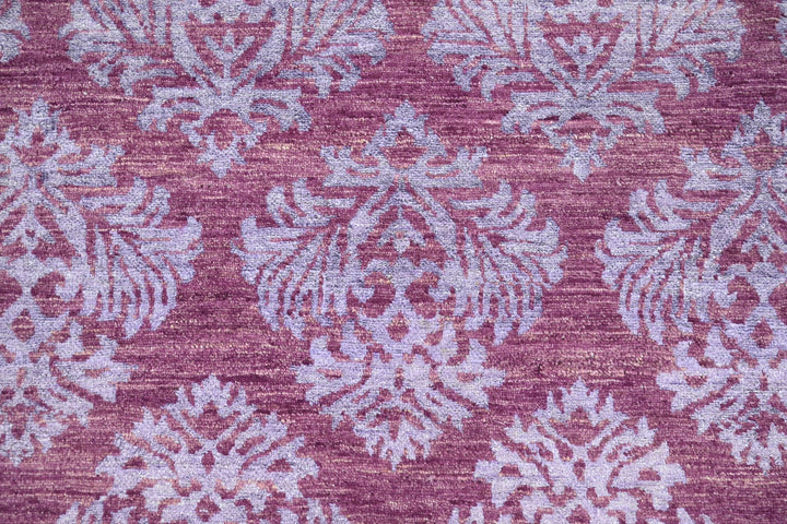 purple Accent rug 4' 1" x 6' 3"