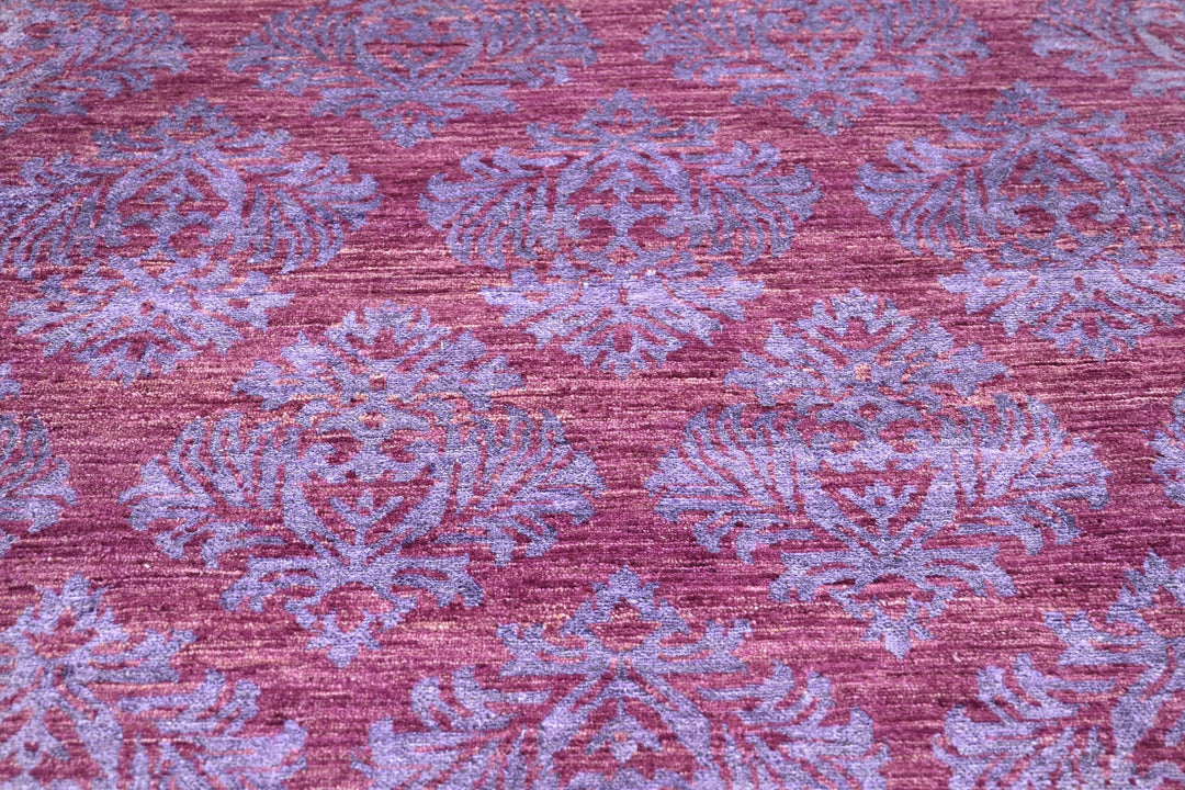 purple Accent rug 4' 1" x 6' 3"