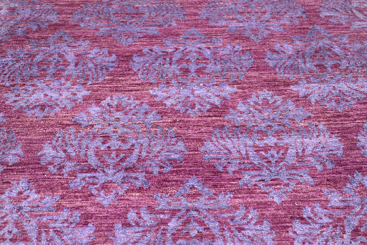purple Accent rug 4' 1" x 6' 3"