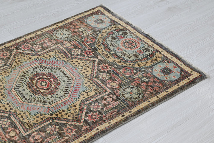 brown Accent rug 2' 7" x 4' 0"