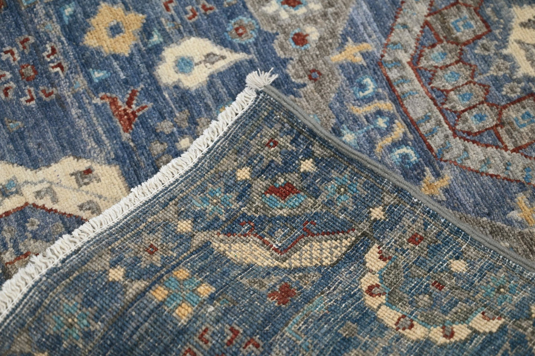 blue Accent rug 2' 8" x 4' 1"