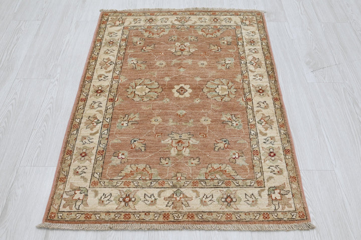 brown Accent rug 2' 9" x 4' 0"