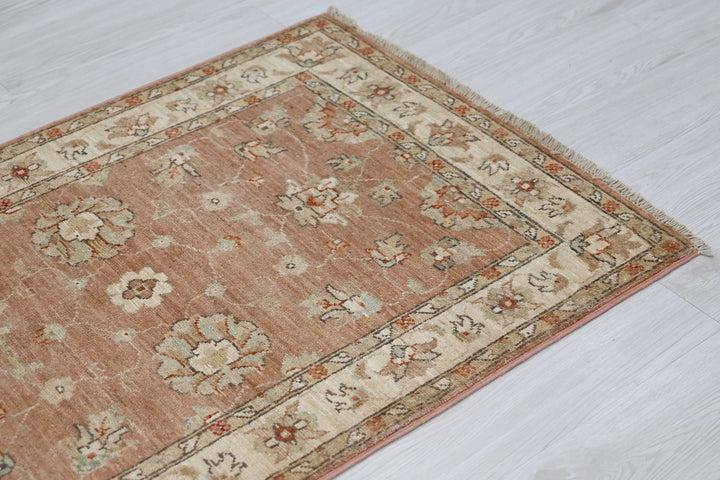 brown Accent rug 2' 9" x 4' 0"