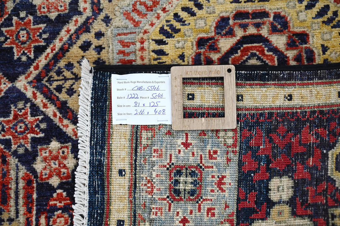 blue Accent rug 2' 8" x 4' 1"