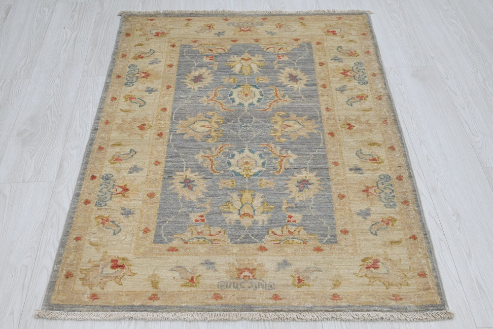gray Accent rug 2' 9" x 3' 11"