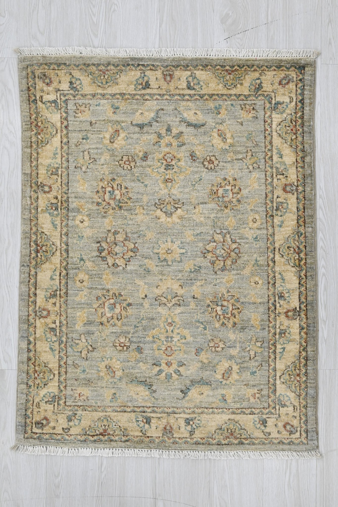 gray Accent rug 2' 9" x 3' 10"