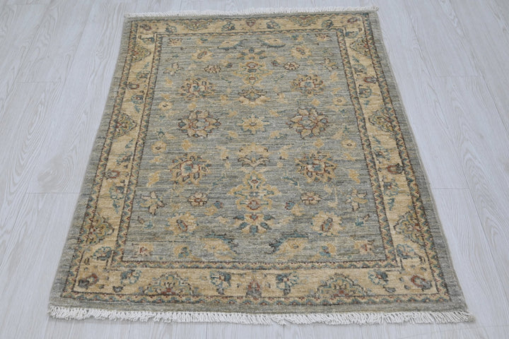 gray Accent rug 2' 9" x 3' 10"