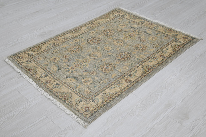 gray Accent rug 2' 9" x 3' 10"