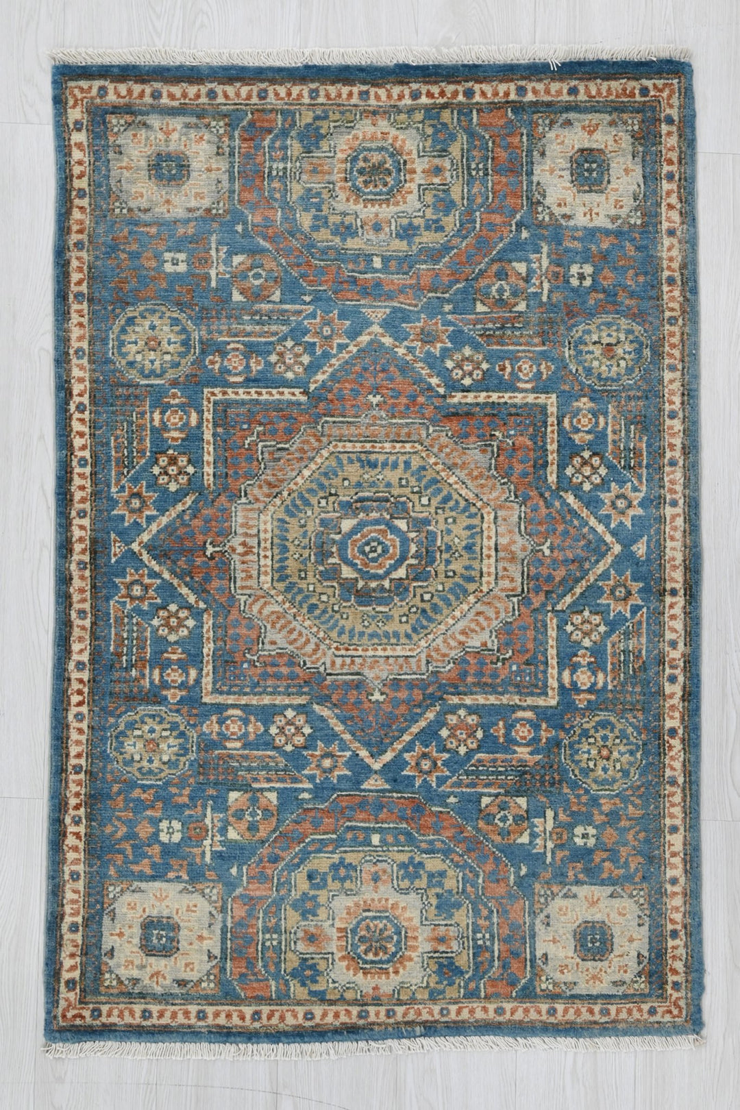 blue Accent rug 2' 9" x 4' 4"