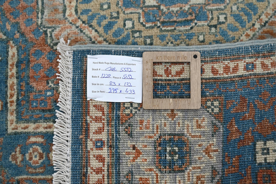 blue Accent rug 2' 9" x 4' 4"