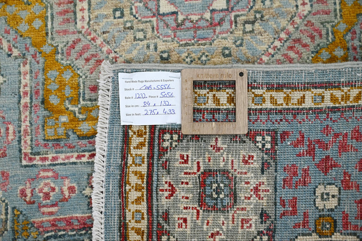 blue Accent rug 2' 9" x 4' 4"