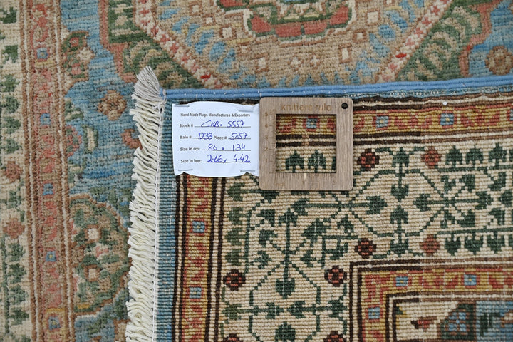 blue Accent rug 2' 7" x 4' 5"