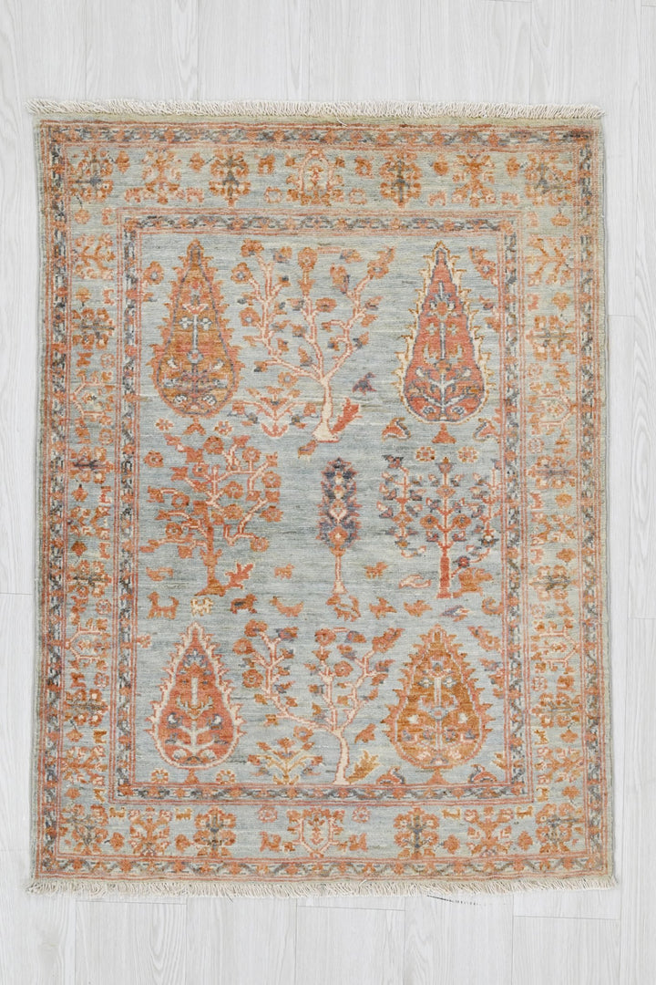 blue Accent rug 2' 7" x 3' 9"