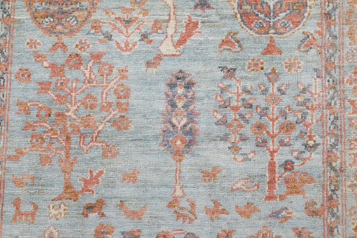 blue Accent rug 2' 7" x 3' 9"