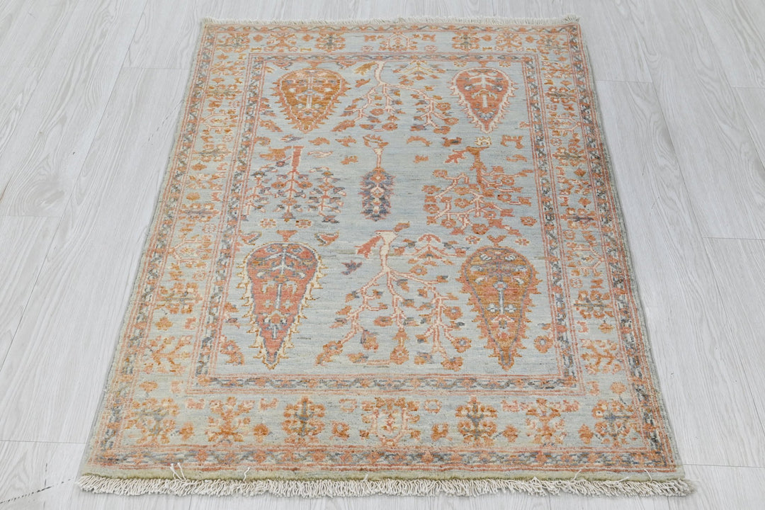 blue Accent rug 2' 7" x 3' 9"