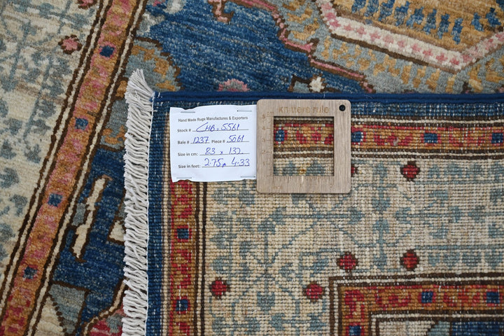blue Accent rug 2' 9" x 4' 4"
