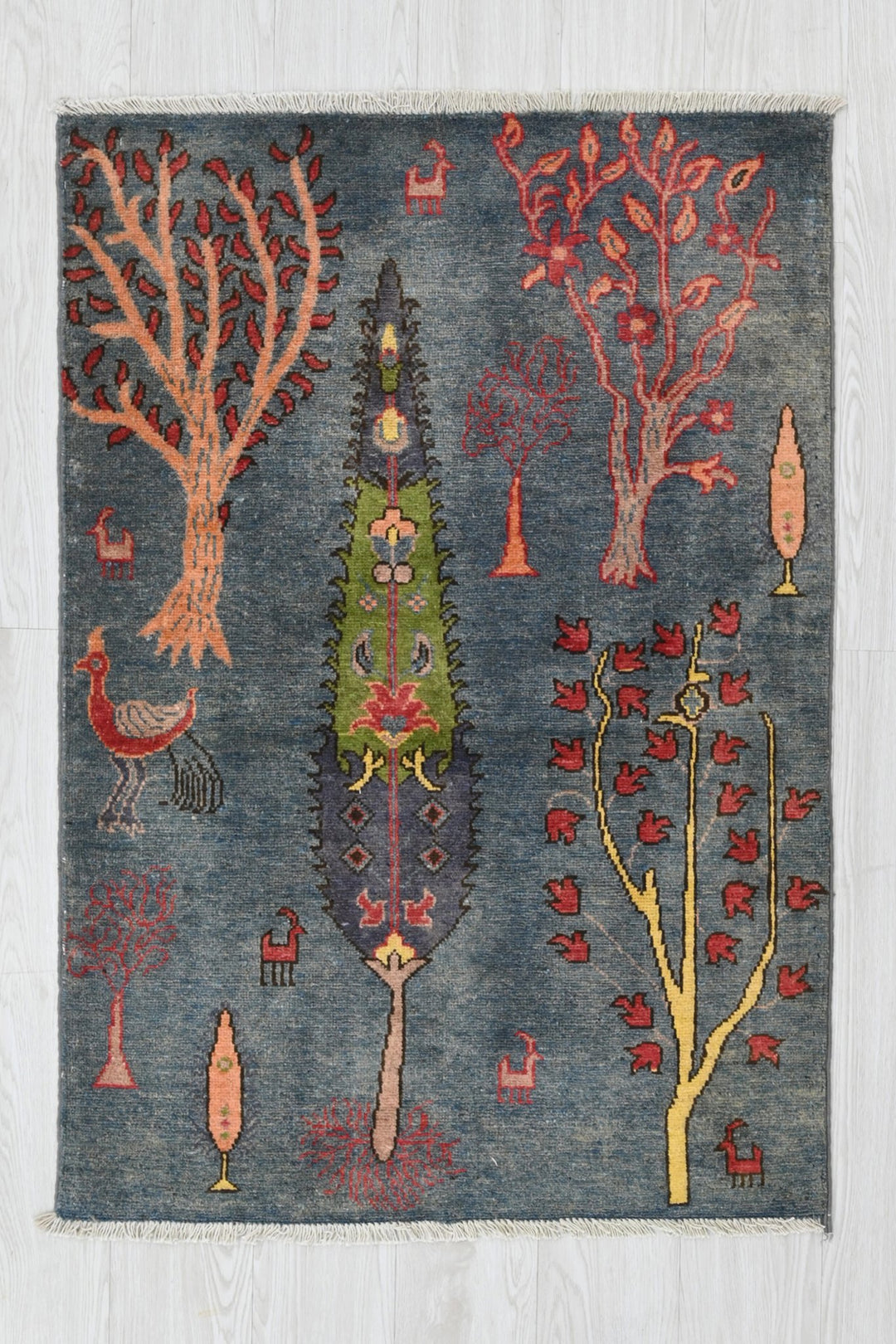 blue Accent rug 2' 9" x 4' 0"