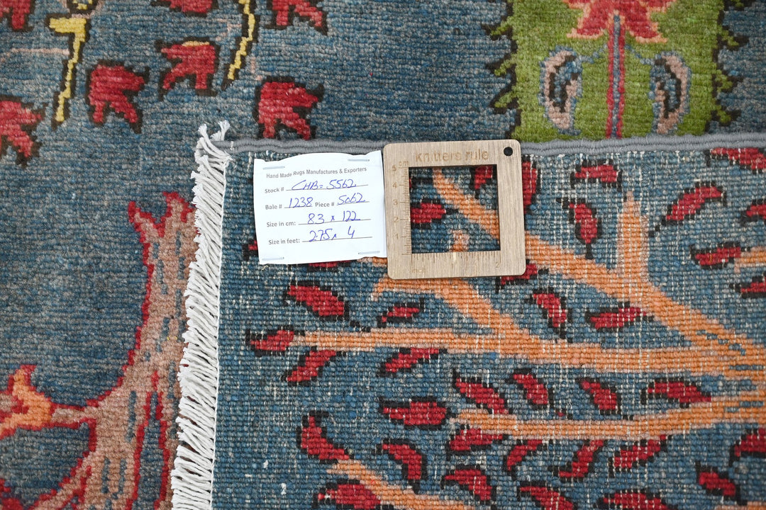 blue Accent rug 2' 9" x 4' 0"