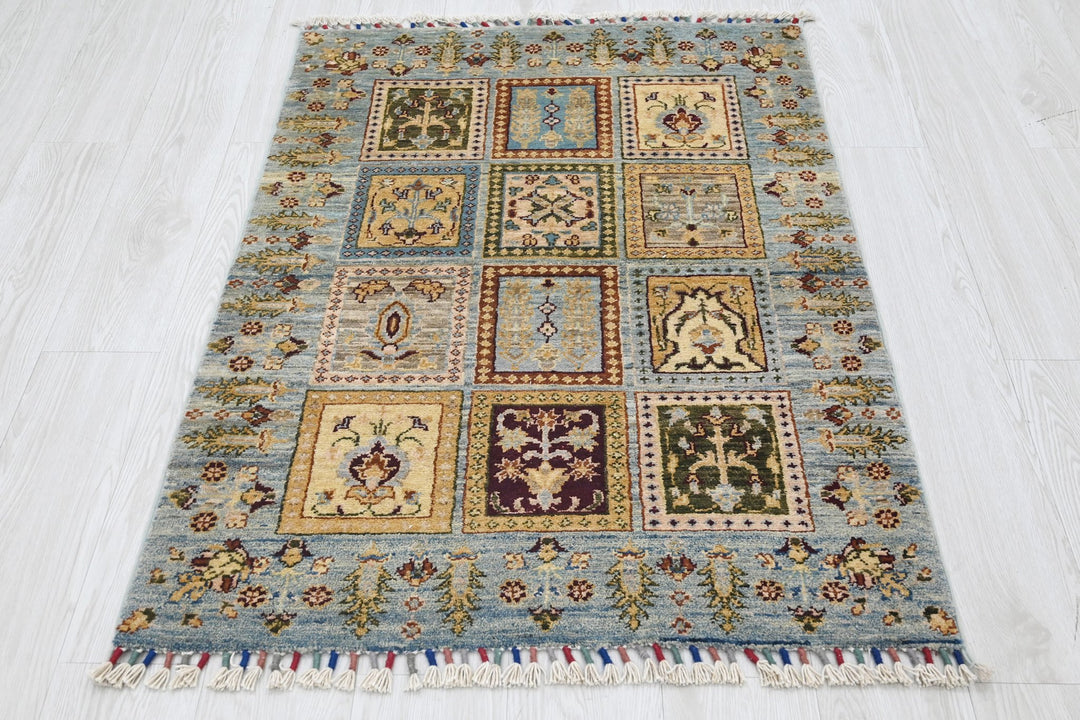 blue Accent rug 2' 10" x 4' 1"