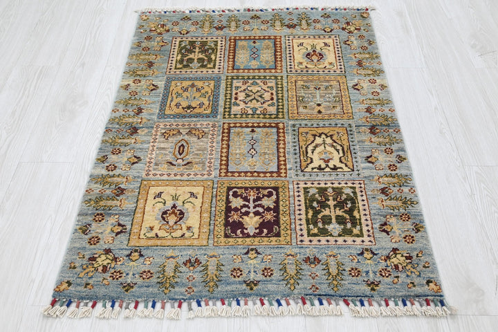 blue Accent rug 2' 10" x 4' 1"