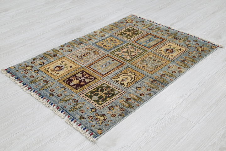 blue Accent rug 2' 10" x 4' 1"