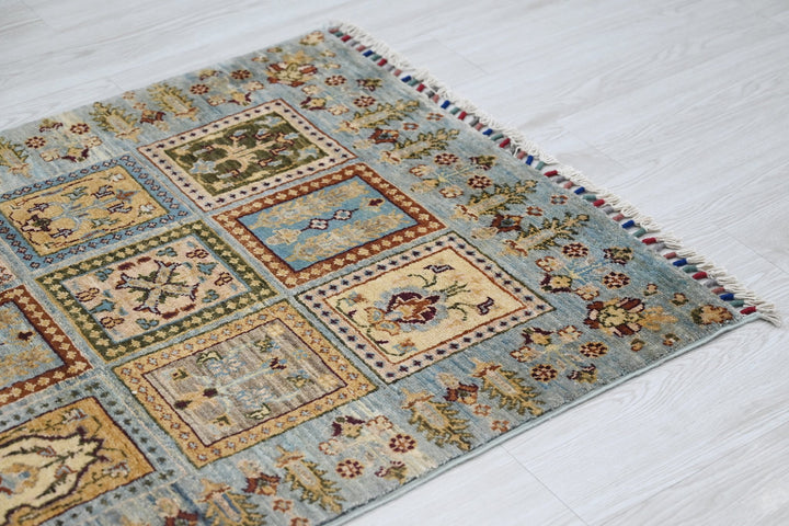 blue Accent rug 2' 10" x 4' 1"