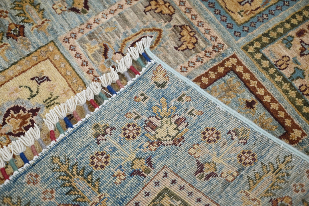 blue Accent rug 2' 10" x 4' 1"
