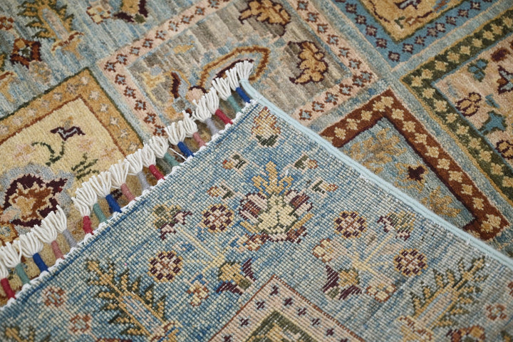 blue Accent rug 2' 10" x 4' 1"