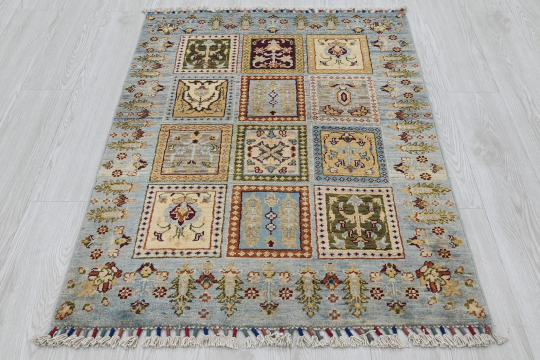 blue Accent rug 2' 10" x 4' 1"