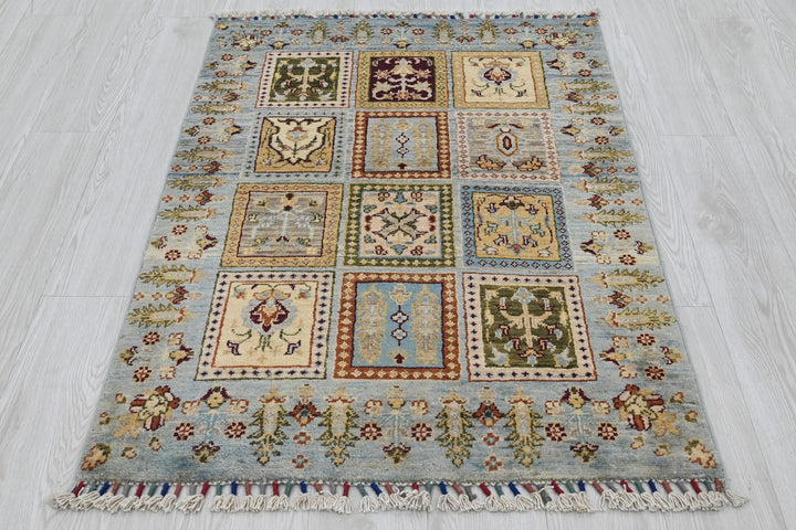 blue Accent rug 2' 10" x 4' 1"
