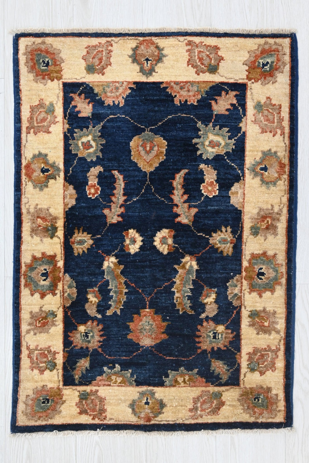 blue Mini rug 2' 0" x 2' 11"