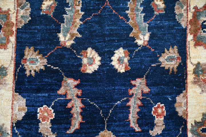 blue Mini rug 2' 0" x 2' 11"