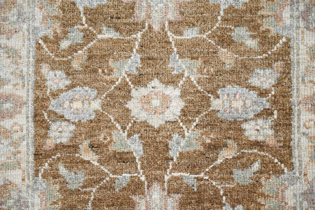 brown Mini rug 1' 11" x 2' 8"