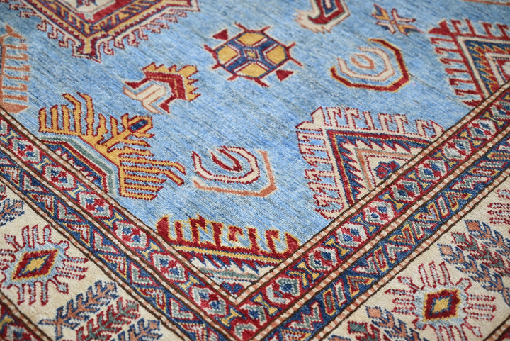 blue Medium rug 6' 1" x 7' 3"
