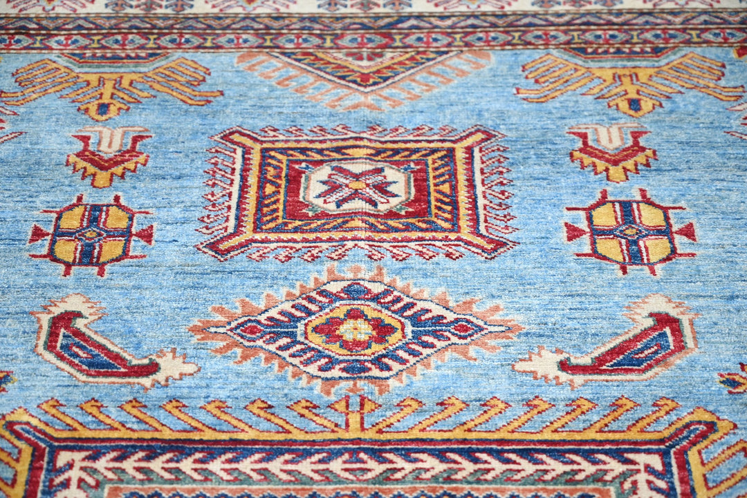 blue Medium rug 6' 1" x 7' 3"