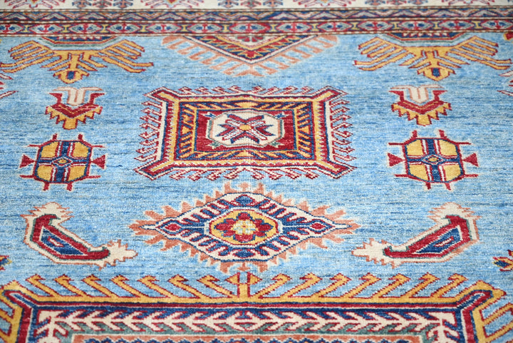 blue Medium rug 6' 1" x 7' 3"