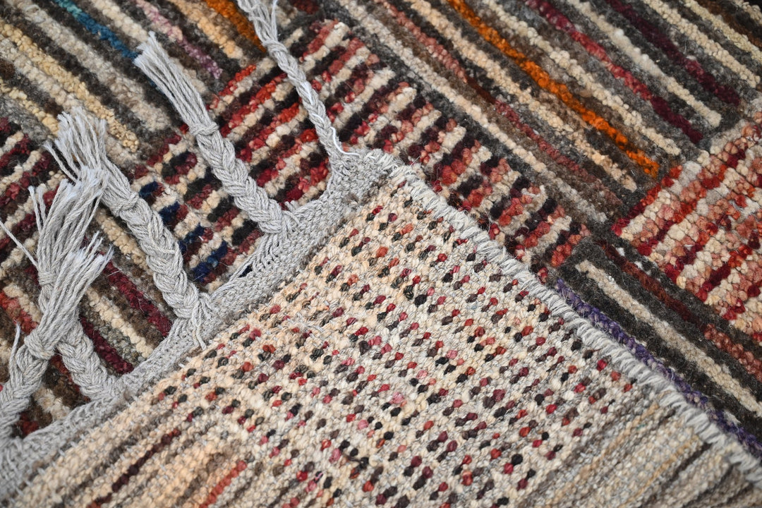 brown Runner rug 2' 8" x 8' 5"