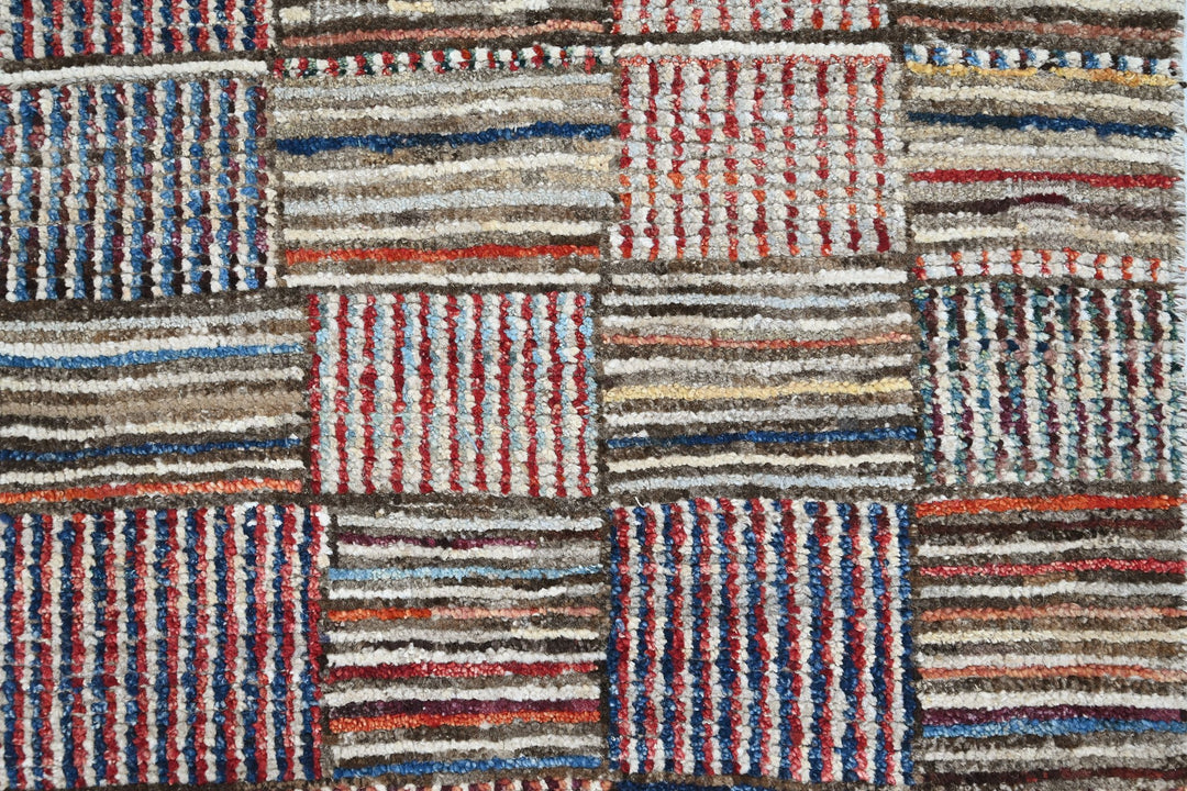 brown Runner rug 2' 8" x 8' 5"