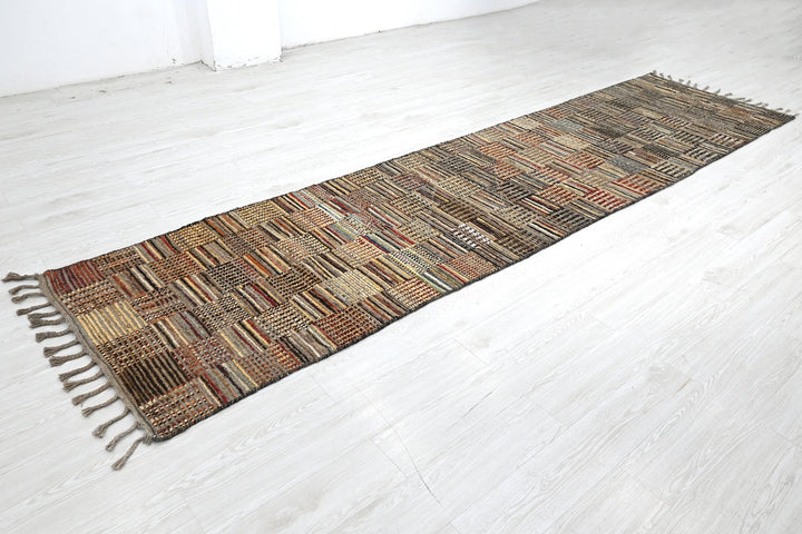 gray Runner rug 3' 1" x 13' 3"