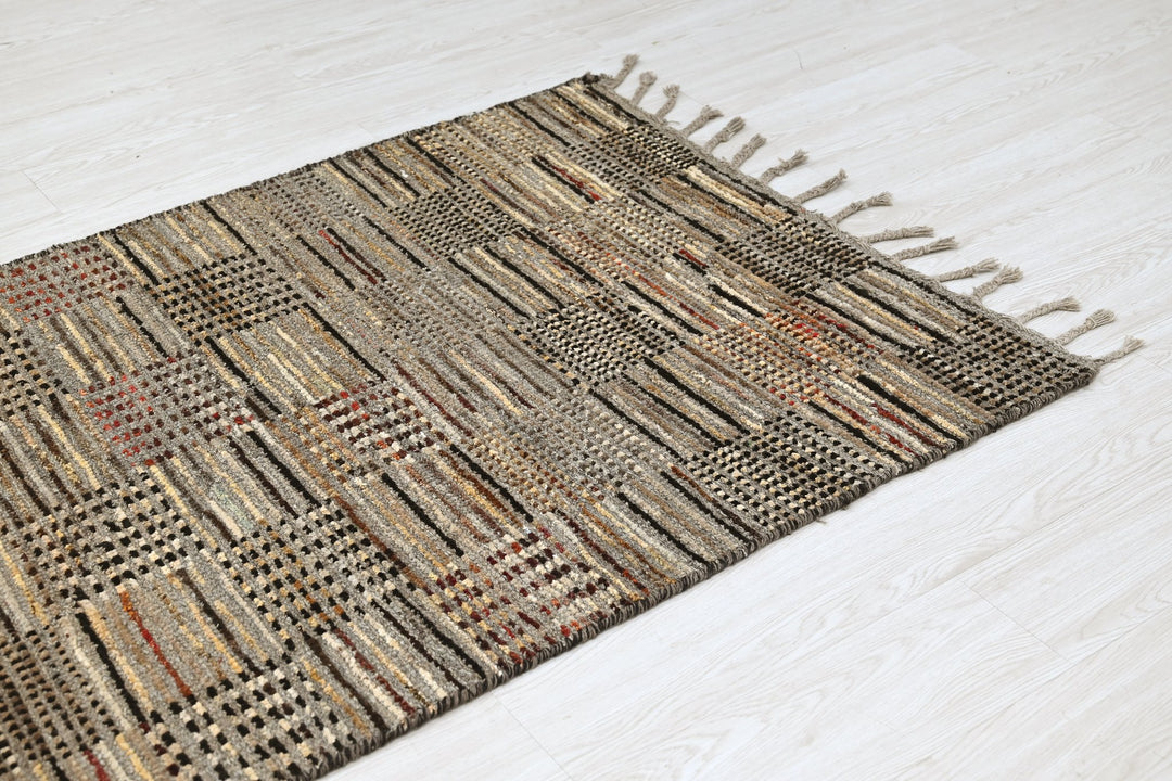 gray Runner rug 3' 1" x 13' 3"