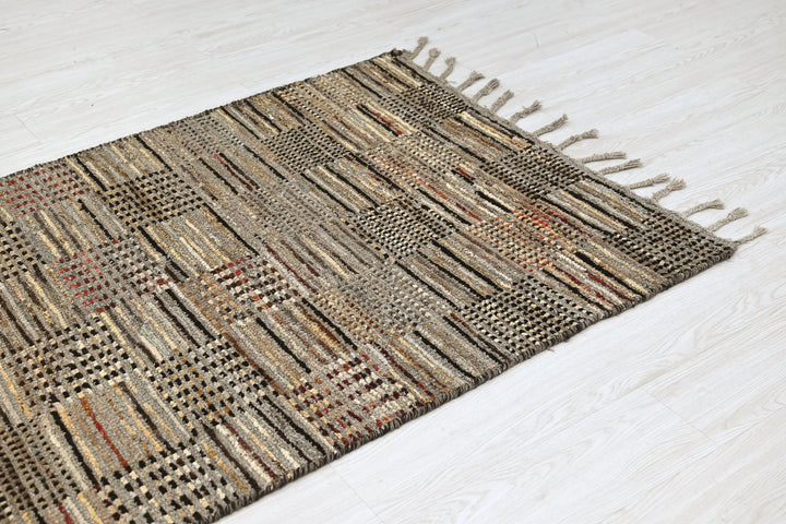 gray Runner rug 3' 1" x 13' 3"