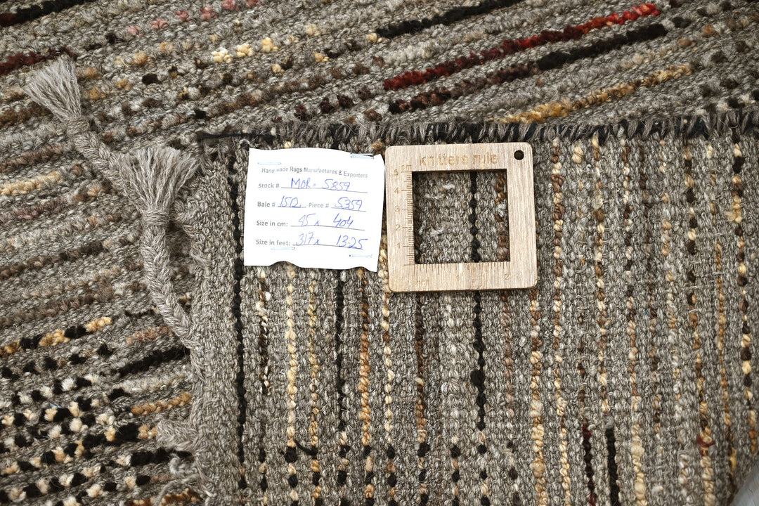gray Runner rug 3' 1" x 13' 3"