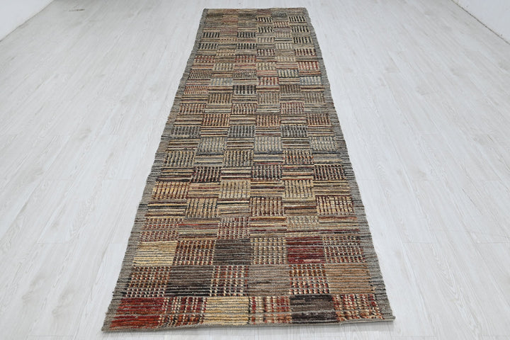 gray Runner rug 3' 5" x 13' 0"